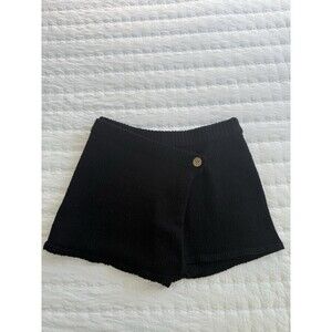 Women’s FP Free People Beach Black Skort Shorts XS